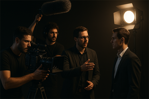 Collaborating on set